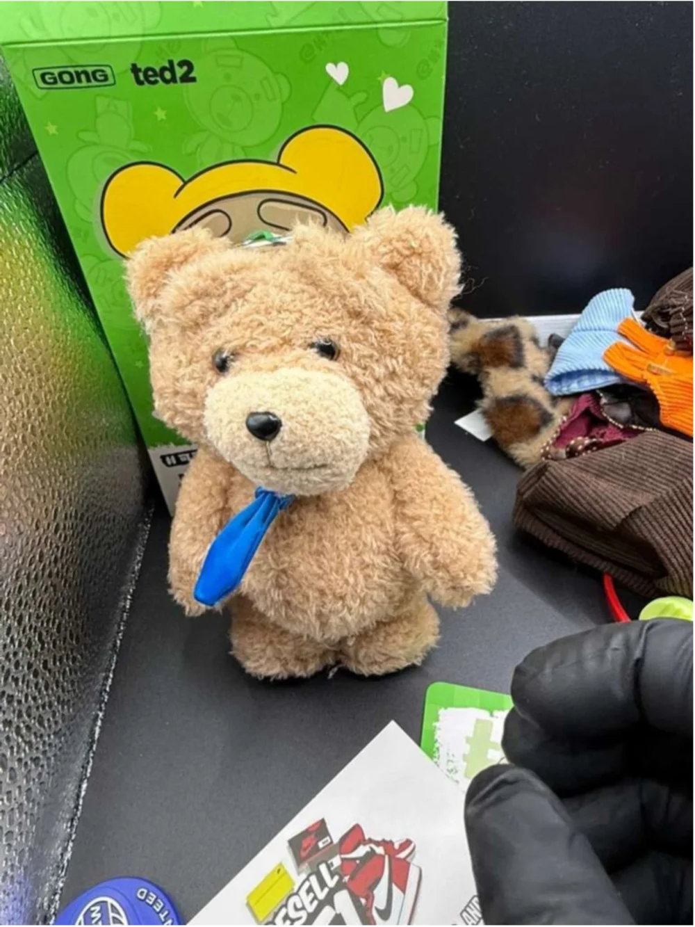 Ted 2 Necktie Bear Plush Figure Collectible Toy